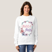 Sweatshirt Petit a Petit Francais- Petit par Petit (Devant entier)