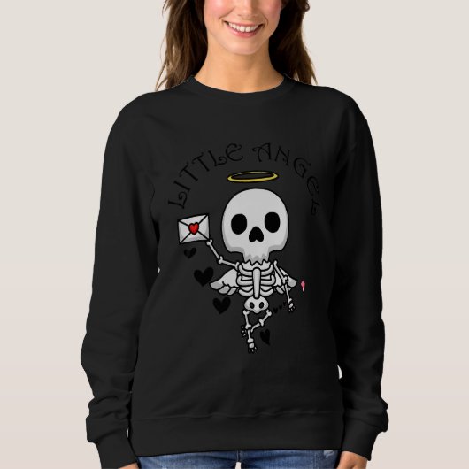 Sweatshirt Petit ange Amour Bébés (Devant)