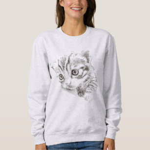 Sweat A Capuche Pulls Chat Noir Zazzle Be