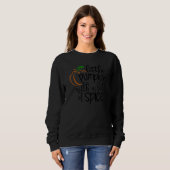 Sweatshirt Petit Citrouille Avec Beaucoup D'Épices Enfants Th (Devant entier)