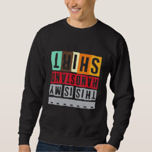 Sweatshirt Petit Déjeuner Et Gymnastique Conception De Poigné