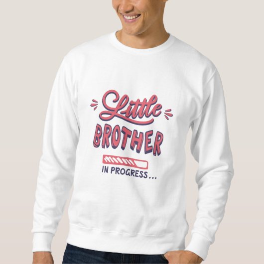 Sweatshirt Petit frère en route (Devant)