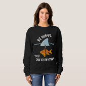 Sweatshirt Petit Poisson Avec Fin Requin (Devant entier)