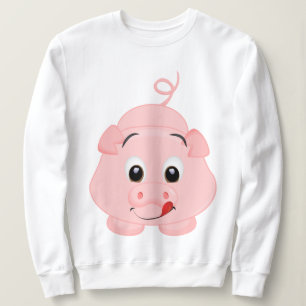 Sweatshirt Petit Rose Piggy