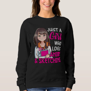 Sweatshirt Petite fille Anime   pour Anime & Sketting Lover