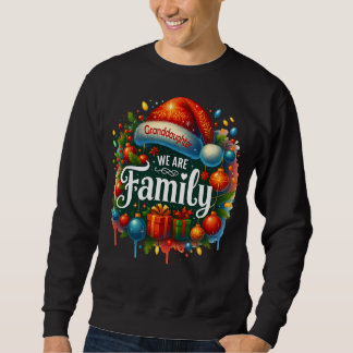 Sweatshirt Petite-fille Nous sommes famille