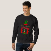 Sweatshirt Petite Soeur Elf Matching Family Lighting Christm (Devant entier)