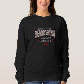Sweatshirt Pets Sheltie  Single Dwarf Scotch Shepherd  1 (Devant)