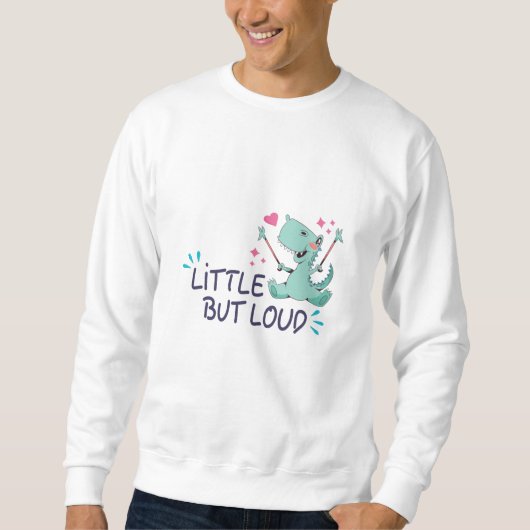 Sweatshirt Peu mais bruyant (Devant)