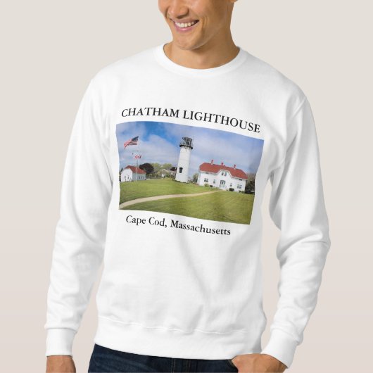 Sweatshirt Phare de Chatham, Cape Cod le Massachusetts (Devant)