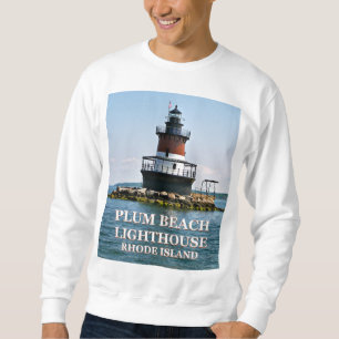 Sweatshirt Phare de Plum Beach, N. Kingstown, Rhode Island