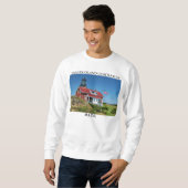 Sweatshirt Phare de Seguin Island, Maine (Devant entier)