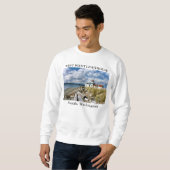 Sweatshirt Phare de West Point, Washington (Devant entier)