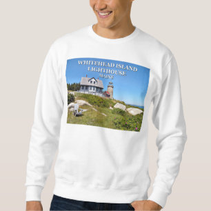 Sweatshirt Phare de Whitehead, Penobscot Bay Maine