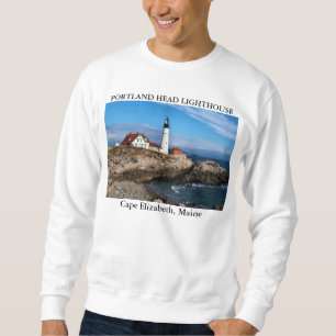 Sweatshirt Phare principal de Portland, cap Elizabeth Maine