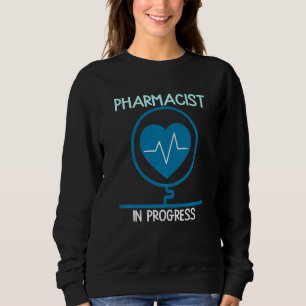 Sweatshirt Pharmacien Mens En Cours Pharmacologie Futur Me