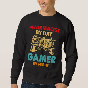 Sweatshirt Pharmacien Par Jeu De Jour Par Pharmacien De Nuit