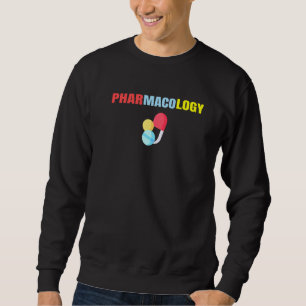 Sweatshirt Pharmacologie Pharmacologiste Unisex Hommes Femmes