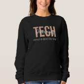 Sweatshirt Pharmacy Tech Week Technician Appreciation Having  (Devant)