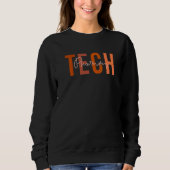 Sweatshirt Pharmacy Technician Week Retro Pharmacy Tech Appre (Devant)