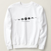Sweatshirt Phase lunaire (Design devant)