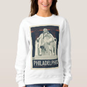 Sweatshirt Philadelphie | Institut Benjamin Franklin (Devant)