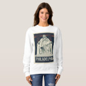 Sweatshirt Philadelphie | Institut Benjamin Franklin (Devant entier)