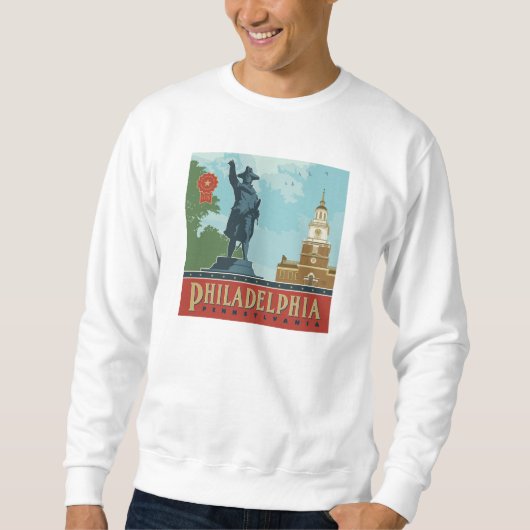 Sweatshirt Philadelphie, PA | Indépendance (Devant)