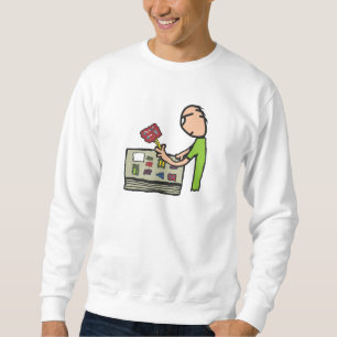 Sweatshirt Philatélie Collection de timbres