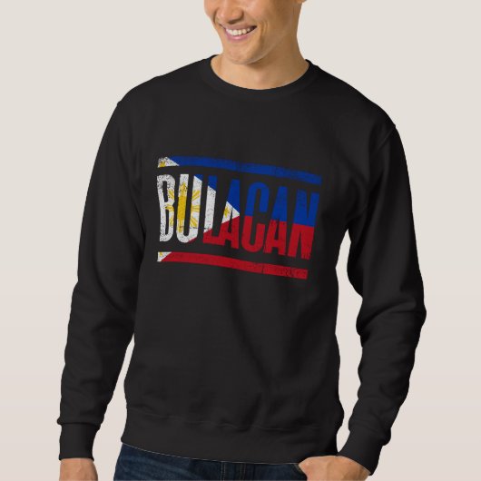 SWEATSHIRT PHILIPPINES BULACAINES AVEC SON FILIPINO FIER FIN (Devant)