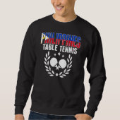 Sweatshirt Philippines Ping Pong   Support Philippine Table T (Devant)