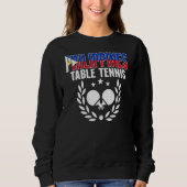 Sweatshirt Philippines Ping Pong   Support Philippine Table T (Devant)