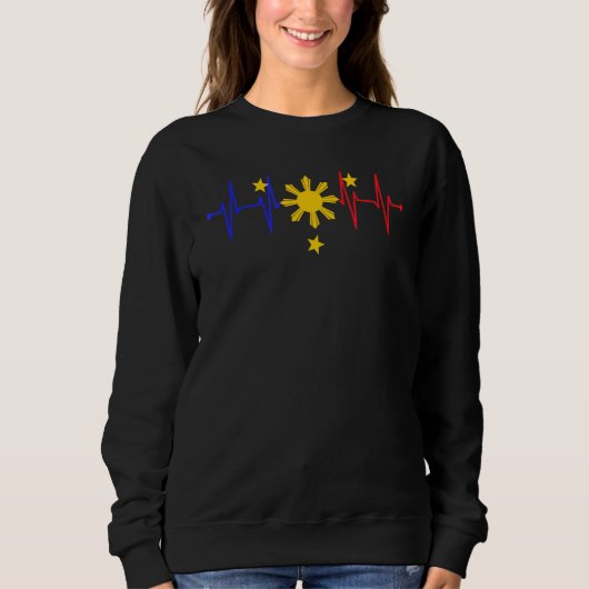 Sweatshirt Philippines Pinoy Pinay Fierté philippine philippi (Devant)
