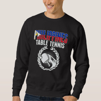 Sweatshirt Philippines Table Tennis Fans Philippine Ping Pong