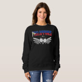 Sweatshirt Philippines Table Tennis  Support Philippine Ping  (Devant entier)