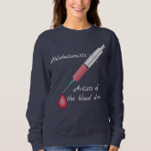 Sweatshirt Phlebotomiste (Devant)