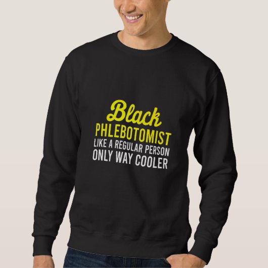 Sweatshirt Phlebotomiste Phlebotomie Technicien 10 (Devant)