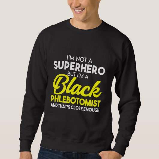 Sweatshirt Phlebotomiste Phlebotomie Technicien 10 (Devant)