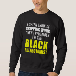 Sweatshirt Phlebotomiste Phlebotomie Technicien 13