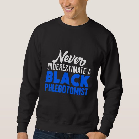 Sweatshirt Phlebotomiste Phlebotomie Technicien 17 (Devant)