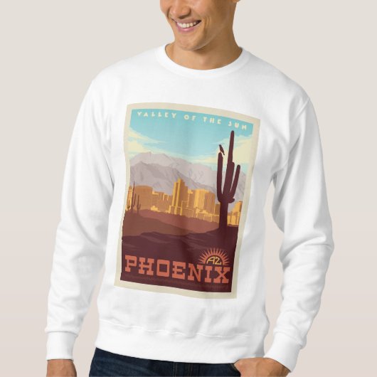 Sweatshirt Phoenix, Arizona (Devant)