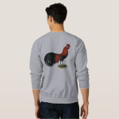 Sweatshirt Phoenix : BB Red Rooster (Dos entier)