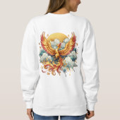 Sweatshirt Phoenix dans les nuages Bonne fête des mères | (Dos)