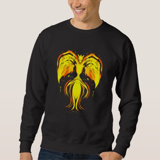 Sweatshirt Phoenix Fire Bird Dragon Animal (Devant)
