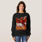 Sweatshirt Phoenix pour femmes – Phoenix Rising (Devant entier)
