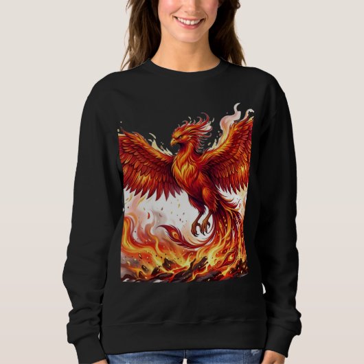 Sweatshirt Phoenix pour femmes – Phoenix Rising (Devant)