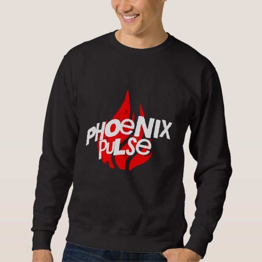 Sweatshirt "Phoenix Pulse Flame Graphic T-Shirt - Bold et Fi (Devant)