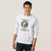 Sweatshirt Photo de compagnie personnalisée Drôle « Stalker p (Devant entier)