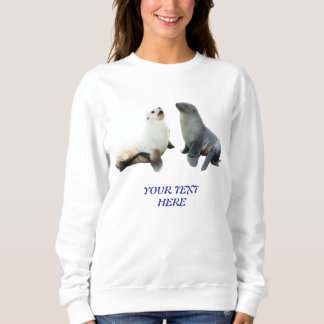 Sweatshirt Photo de couple personnalisé & Texte pour femmes
