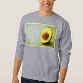 Sweatshirt Photo "Half Avocado" Cute. Commandez dès maintenan (Devant)